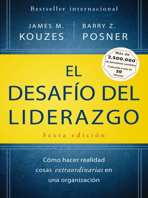 cover image of El desafío del liderazgo
